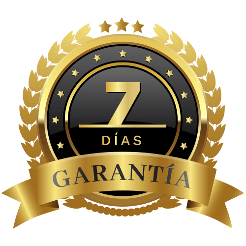 Garantía de 7 días – Satisfacción total
